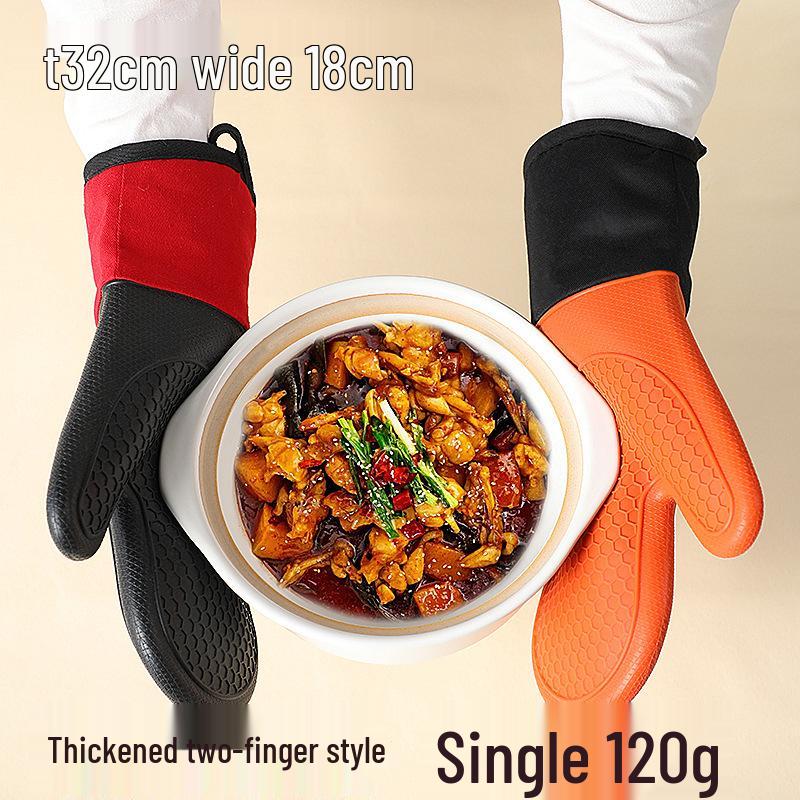 Silikon Hitzebeständige Rutschfeste Ofenhandschuhe