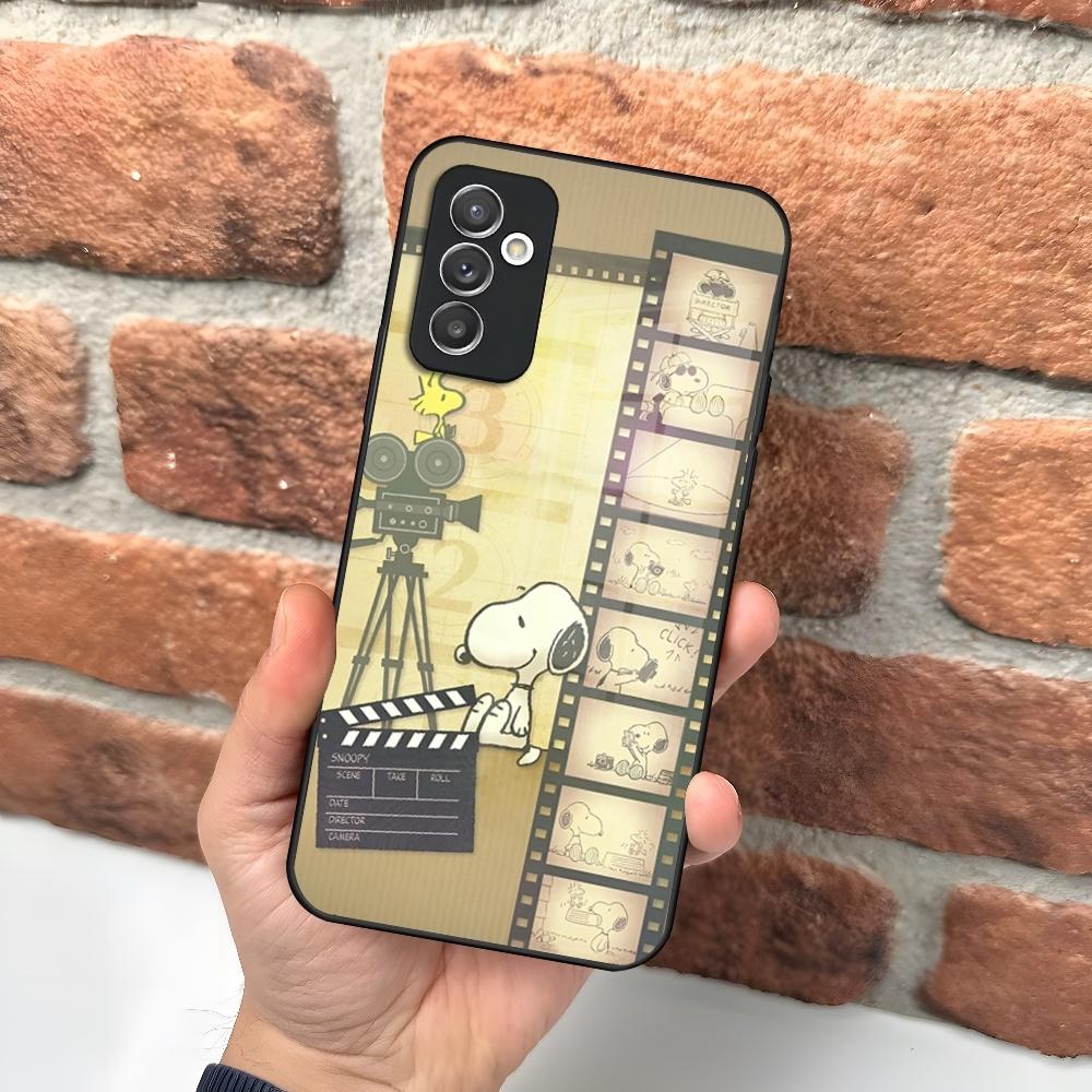 Cartoon Snoopy Dog Phone Case for Samsung A15 A25 A35 A55 A14 A12 A22 A32 A52 A11 A21 A31 A51 A05 A24 A34 A54 A13 23 A33 A53