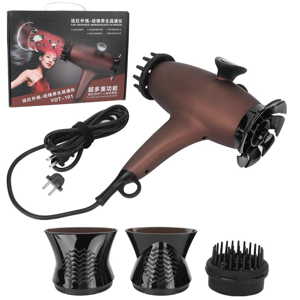 Hair Dryer Fast Drying Noise Reduction Anion Far Infrared Constant Temperature Portable Professional