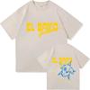 Rapper Quevedo 2026 El Baifo Double Sided Print Tshrit Mens Womens Comfort Cotton Summer Clothing Oversized Short Sleeve Tshrits