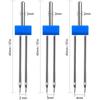 9/3PCS Sewing Machine Needles Double Twin Needles 2.0/90 3.0/90 4.0/90 Sewing Needles for Most Household Sewing Machine