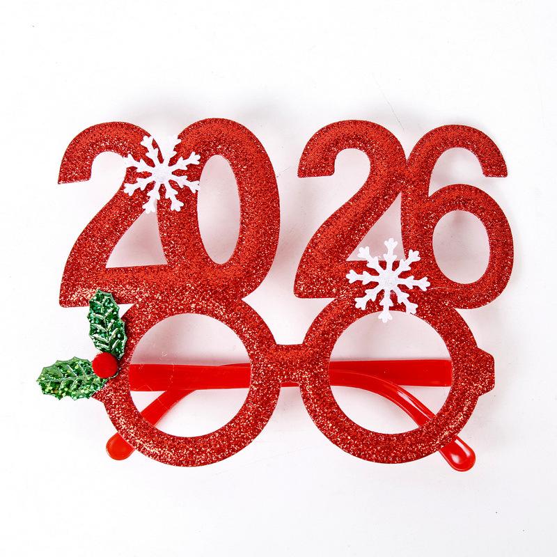 Festive Christmas Eyeglass Frames for Adults & Kids - Creative Holiday Party Accessories & Gifts