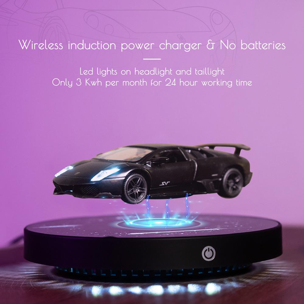 Magnetic Floating Diecast Car Vehicle with LED 1:36 Scale