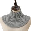 Fake Collar Scarf Quick-Drying Thickened Warm Fake Collar Scarf Winter Decorative Warm Neckwear Layering