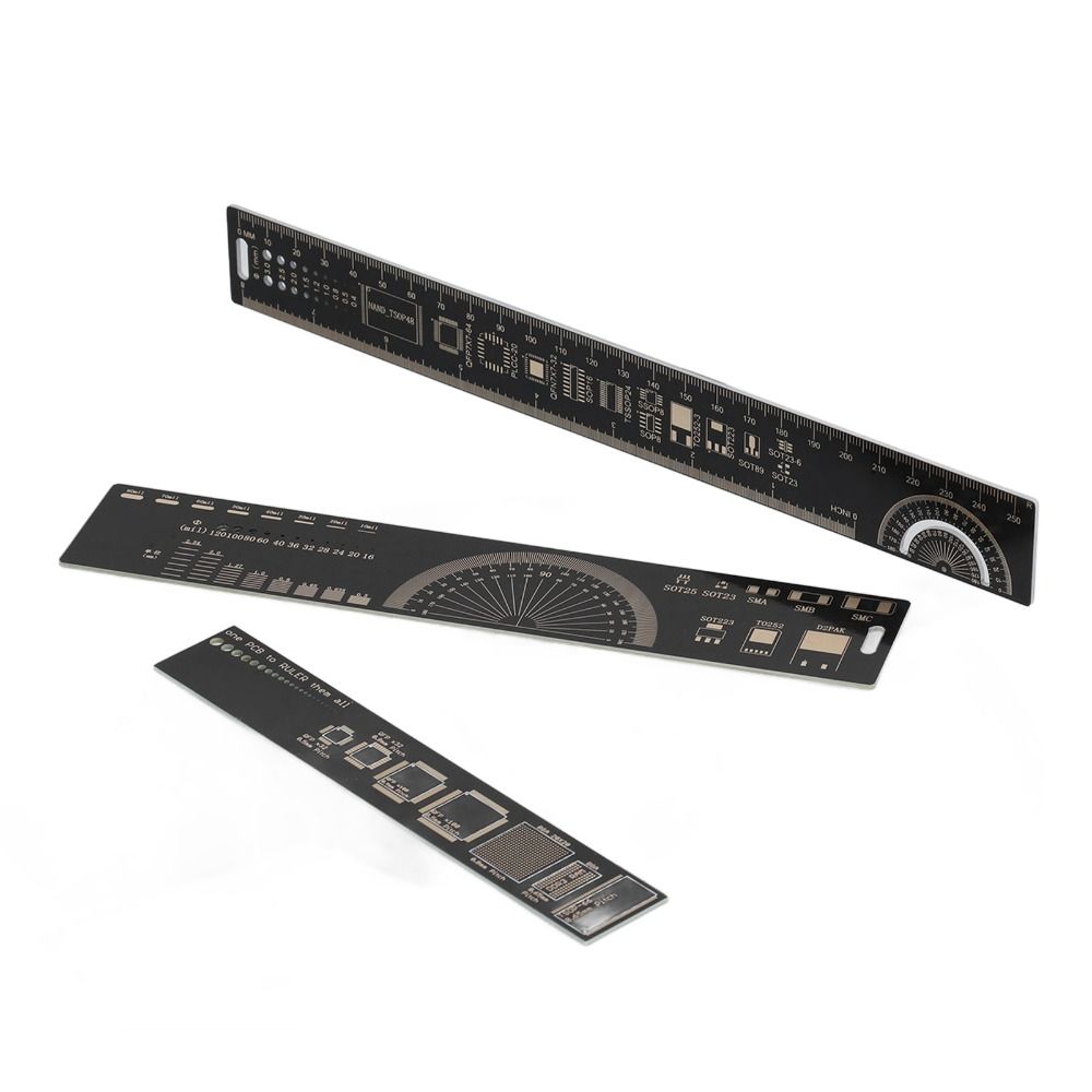 3 PCS 15cm / 20cm / 25cm  Size Engineering Scale Ruler