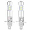 Ampoules De Phare, 2x H1 6000K Super Blanc 100W Kit D'ampoules De Phare À LED Feux De Croisement