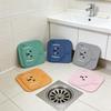 Cute Cartoon Dog Silicone Floor Drain Cover, Odor‑Proof Anti‑Insect Drain Stopper Mat, Waterproof Sewer Deodorizer For Bathroom