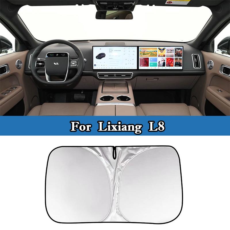 For Leading Ideal LiXiang L6 L7 L8 L9 ONE Mega Car Windshield Sunshade Cover Front Window Sunshade UV Protection Accessories