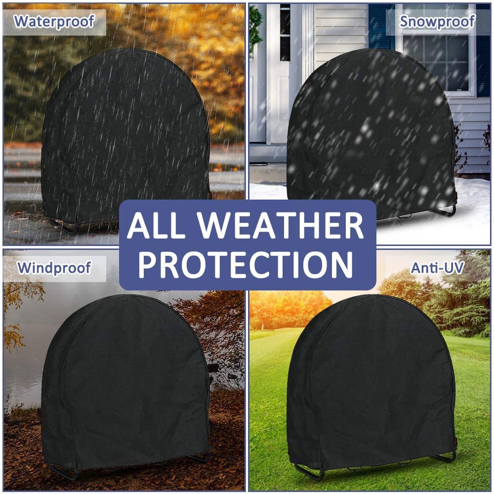 

120 x 55 x 120cm Outdoor Industrial Fan Dust Cover Oxford Cloth Waterproof Protective Cover Type A