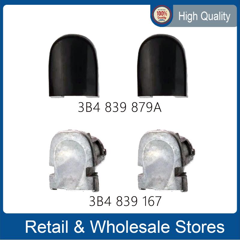 4Pcs Outer Handle Small Cover Base 3B4839167 3B4839879A for VW PASSAT GOLF POLO JETTA 3B4 839 167 3B4 839 879 A 3B4 839 879A