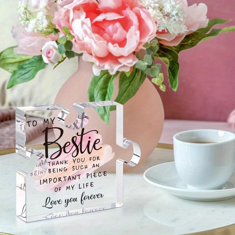 Unique Bestie Puzzle - Versatile Acrylic Gift for Female Friends