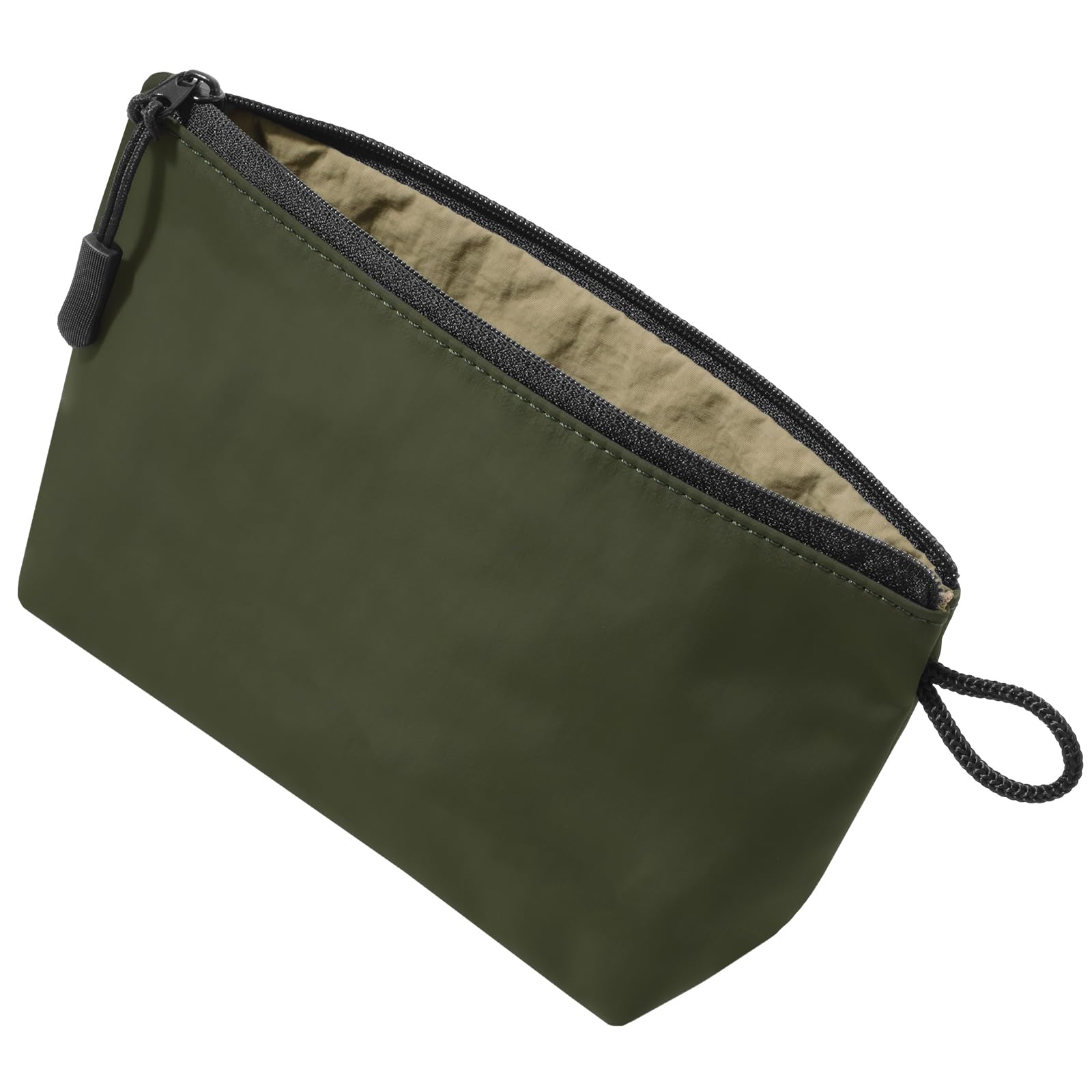 

TAVARAT Nylon Pouch for and Other Accessories Men s Gadgets, Cables, (Olive Green, Gusseted)