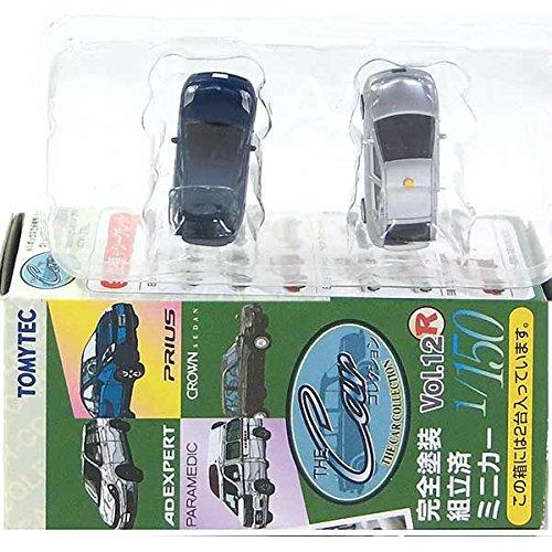 

Tomytec The Car Collection Modern Cityscape Edition Toyota Prius Single Item [2B] 1/150 Vol.12R (Navy Meta/Silver Taxi)