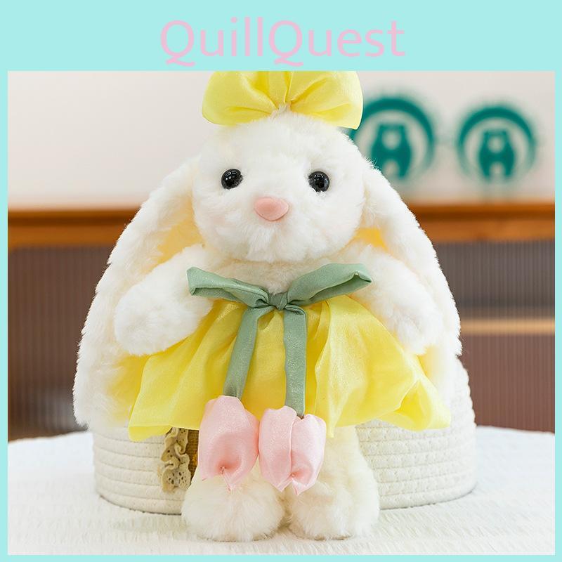 Plush Bunny Toy For Kids With Soft Short Faux Fur Perfect For Comfort And Play