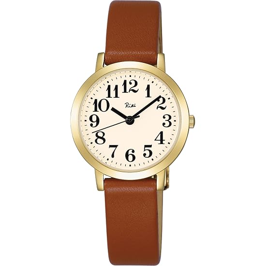 [SEIKO] SEIKO Watch RIKI WATANABE Curved Mineral Glass Water Resistant for Daily Use Quartz Cowhide B008PNK4BE