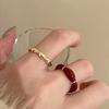 Light Luxury Premium Versatile Temperament Adjustable Ring Women'S Tide Niche Design Index Finger Ring