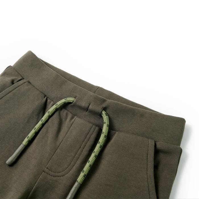 Children's Shorts with Drawstring Dark Khaki 92/104/116/128/140