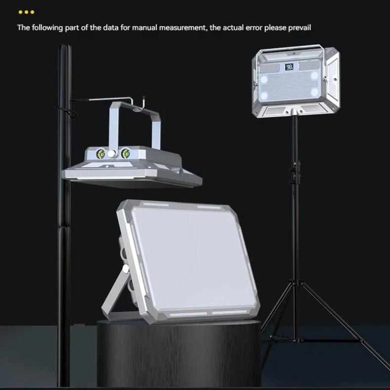 Tragbares LED Campingzeltlicht Wiederaufladbarer Suchscheinwerfer Hohe Leistung Outdoor Notbeleuchtung Wasserdicht Hängende Nachtlampe