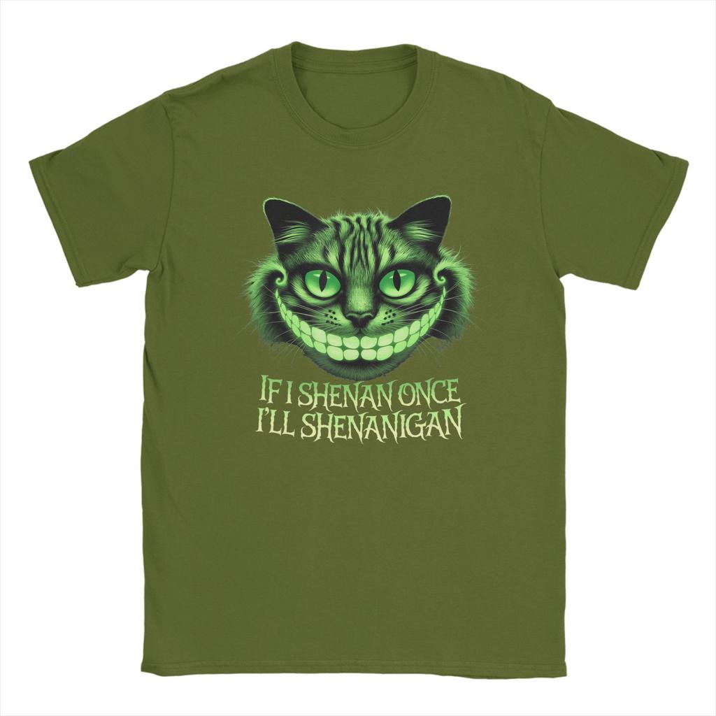 If I Shenan Once Ill Shenanigan 100 Cotton TShirt For Unisex Summer Vintage T Shirts ONeck Harajuku Tees Oversize Custom Tops
