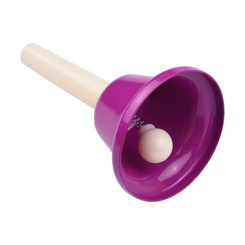 8 ks Barevné ruční zvonky 8 tónů Diatonická sada kovových ručních zvonků Zvonky Zvukový nástroj