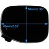 Tow Hook Cover Front Bumper Tow Hook Cover Cap Towing Eye Fit for Volvo XC40 Accessories 2018 2019 2020 2021 2022 39847993 Front Tow Hook Cover(Black