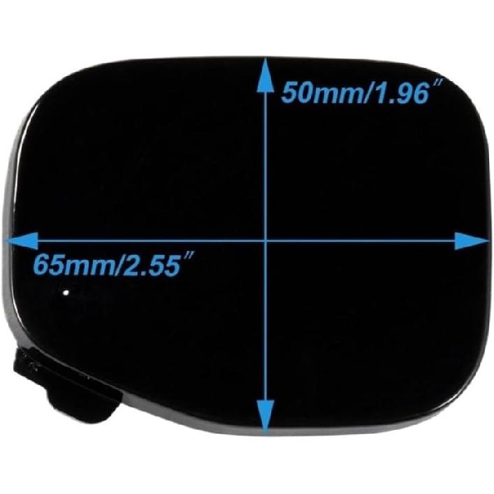Tow Hook Cover Front Bumper Tow Hook Cover Cap Towing Eye Fit for Volvo XC40 Accessories 2018 2019 2020 2021 2022 39847993 Front Tow Hook Cover(Black