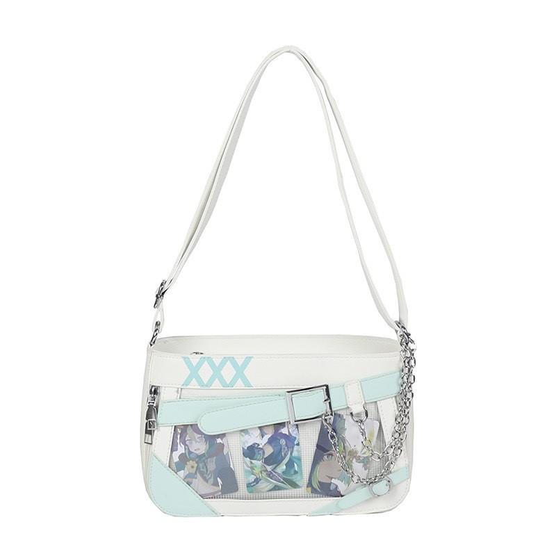 Color Simple Blocking And Chain Design Women Casual Shoulder Bags Itabag