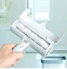Efficient Eco-Friendly Plastic Pet Hair Remover Lint Roller Manual Tool for Cats & Dogs Fur Removal Reusable Self-Cleaning Base
