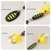 1/5pcs Spinner Spoon Metal Bait Fishing Lure Composite Sequin Long-Range Fishing Bait Multipurpose Artificial Fishing Bait