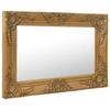 VidaXL Miroir mural style baroque 60x40 cm Doré 320329