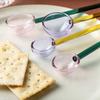 Colored Transparent Dessert Coffee Scoop Kitchen Gadgets Stirrer Tableware Spoon Stirring Spoons
