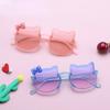 Kinder Sonnenbrille Mädchen Jungen Glänzende Schleife Sonnenbrille Schöne Katze Kinder Brillen Mode Farbverlauf Brillen UV400