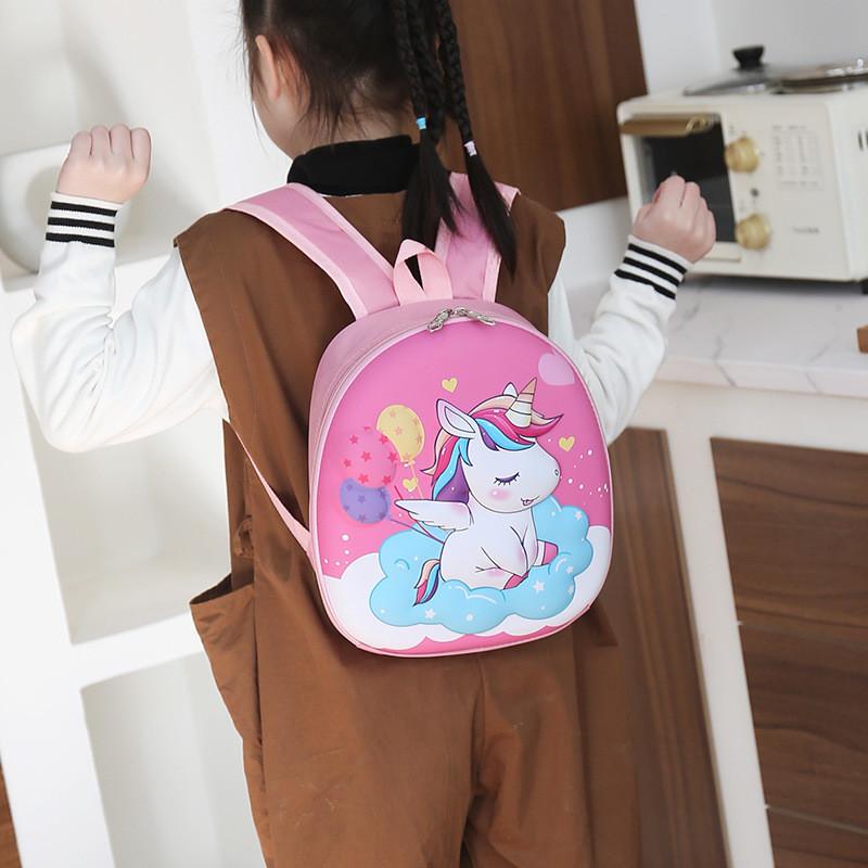 Elsa Mouse Dinosaur Unicorn Various Cartoon Backpacks Children