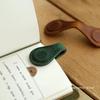 Marcador de Libro de Cuero Retro   Cierre Magnético de Doble Cara Clip Magnético Marcadores de Cuaderno Divisor de Páginas Suministros de Papelería