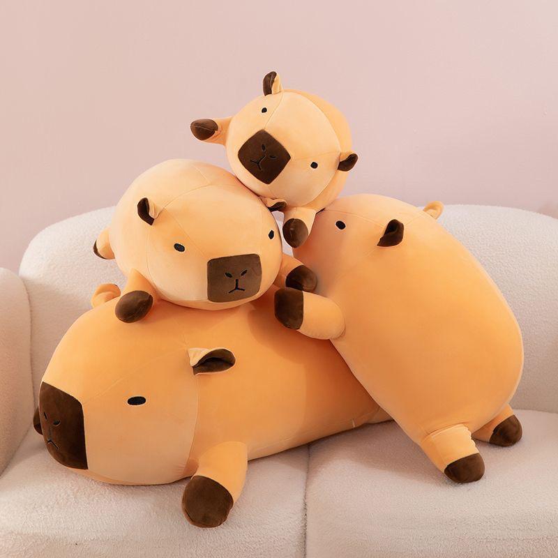 Capybara Hug Plush Toy: Cute Large-Size Cloth Doll for Children and Best Friends