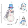 Handmade Snowman Hanging Ornaments Felt Fabric Snowman Snowman Christmas Decoration  New Year Gifts