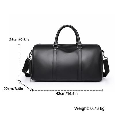 תיק נסיעות בקיבולת גדולה הנמכר ביותר לגברים ולנשים, תיק כושר בסגנון נייטרלי פשוט ועמיד עם הפרדה רטוב יבש