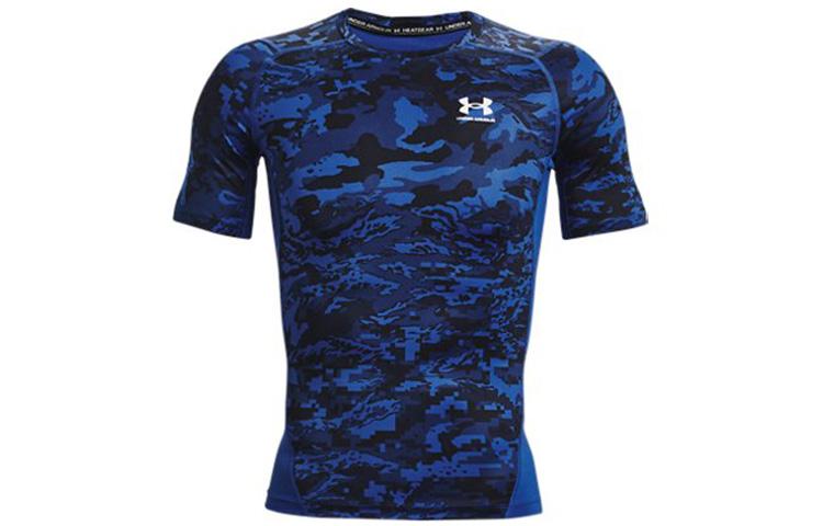 Under Armour HeatGear Fitness Clothing Men s Blue Moderate 1361519-432 L