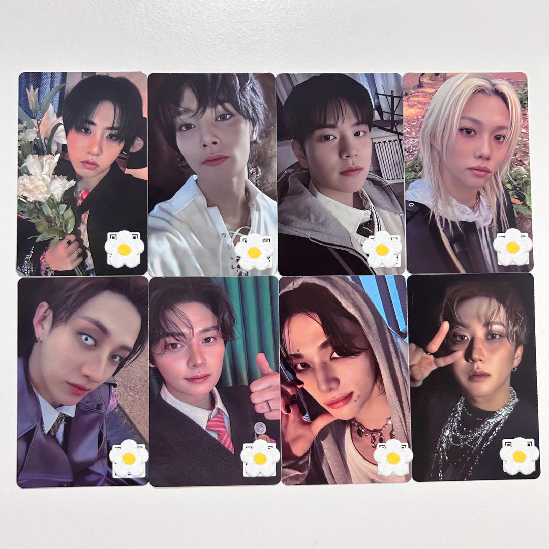 

[USED] StrayKids HOP Pop-up Rakidouguchi Bonus Trading Cards Complete Set of 8