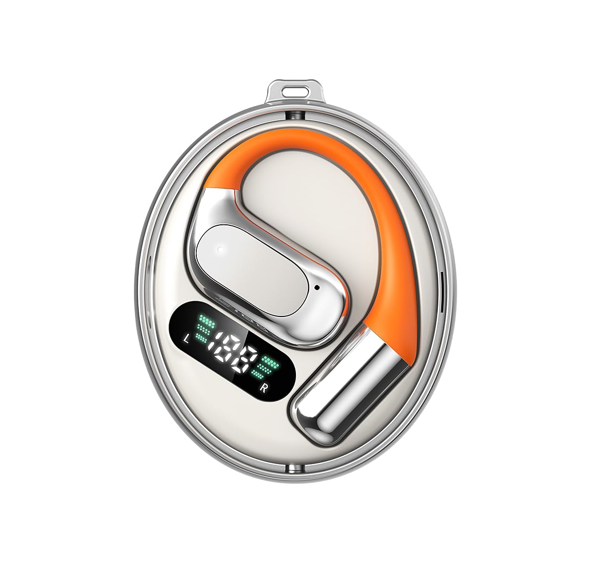 

Wireless Bluetooth Earbuds [2026 Bluetooth 6.0 Earphones] Air Conduction, Ear-Hook Design, Full-Band Sound Quality, ENC Noise Cancelling, Low