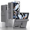 Suitable for Samsung Zfold4 Mobile Phone Case Armor Magnetic Suction Hinge Folding Shaft Bracket Gear Adjustment Zfold4 Mobile Phone Case
