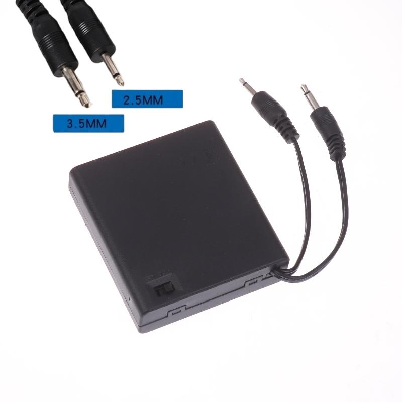 

{Summer2} Spare Emergency Battery Box Accessory, 2.5mm Plug, For Universal 6V Electronic Lock