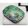 Fabulous Natural Doublet Opal 23-24 Ct Cushion Cut Certified Loose Gemstone