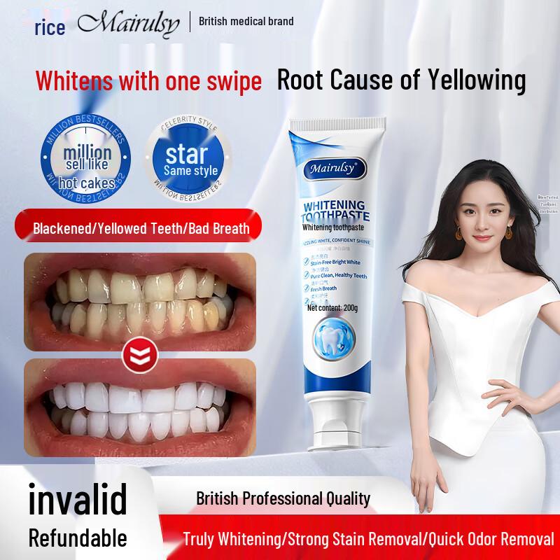 MAIRULSY Whitening Toothpaste