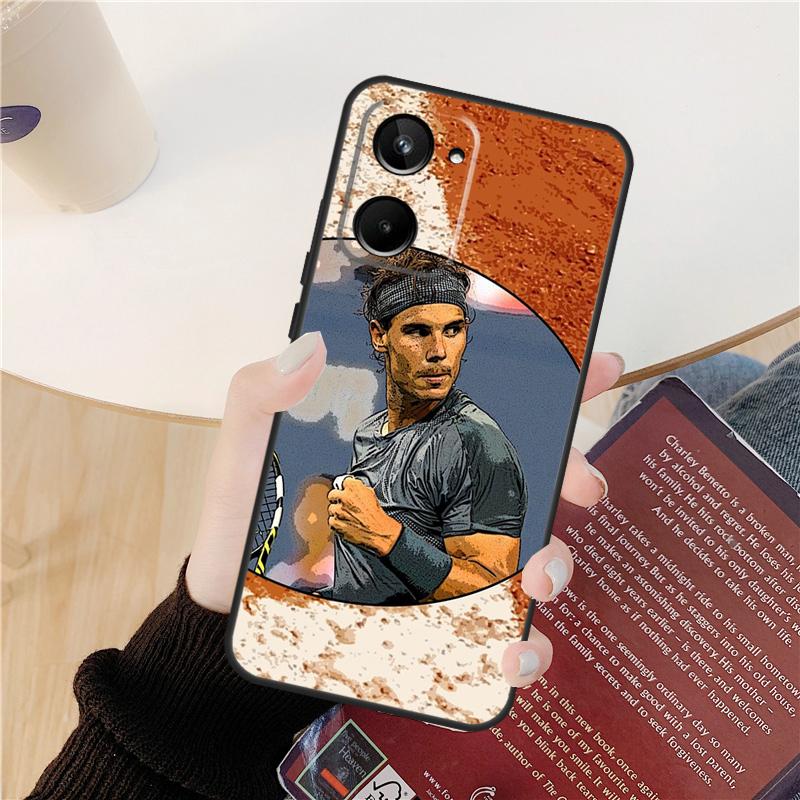 

Rafael Nadal Case For Realme GT Neo 5 3 2 3T 8 9 10 Pro Plus C33 C35 C31 C30 C11 C15 C25 C21Y C55 Cover Realme 9 4G