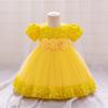 Sequin Kids Dress Summer Birthday Wedding Flower Girls Dress Toddler Baptism 1st Birthday Dress Baby Girl Clothes Princess Wedding Party Kids Costume