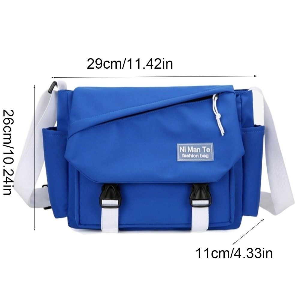 Mehrere Taschen Nylon Umhängetasche Koreanischer Stil Crossbody Tasche Einfach Damen Umhängetasche Studenten