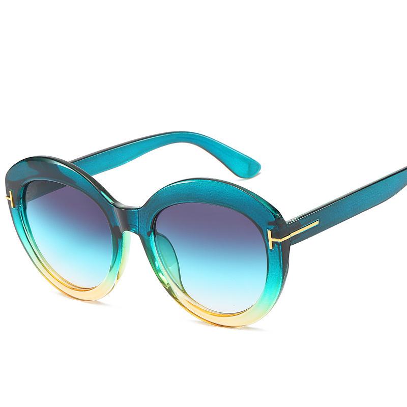 

JYL TS Sunglasses T Round Street Women UV/9018 B-7607 razzle засліпити храм на зуя