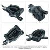 NFOX B015 4-piston Disc Hydraulic Brake E-bike Folding Mountain Bike Bicycle Power Off Black Red 160 180 203 Roto Split Tube New