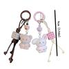 1 Piece of Rabbit and Bear Plush Pendant, Versatile Bag and Camera Accessory, Simple Phone Chain, Ccd Pendant